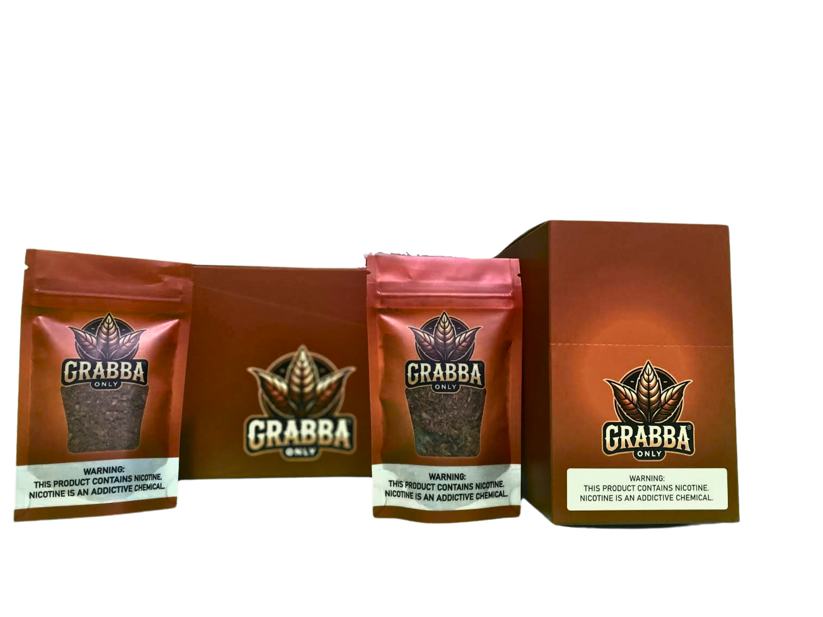 Premium Natural Tobacco Leaves - Grabba Only